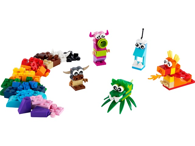 LEGO Classic Creative Monsters BRAND NEW Set #11017
