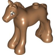 LEGO Friends Animal "Peanut" Medium Nougat Foal / Pony / Baby Horse