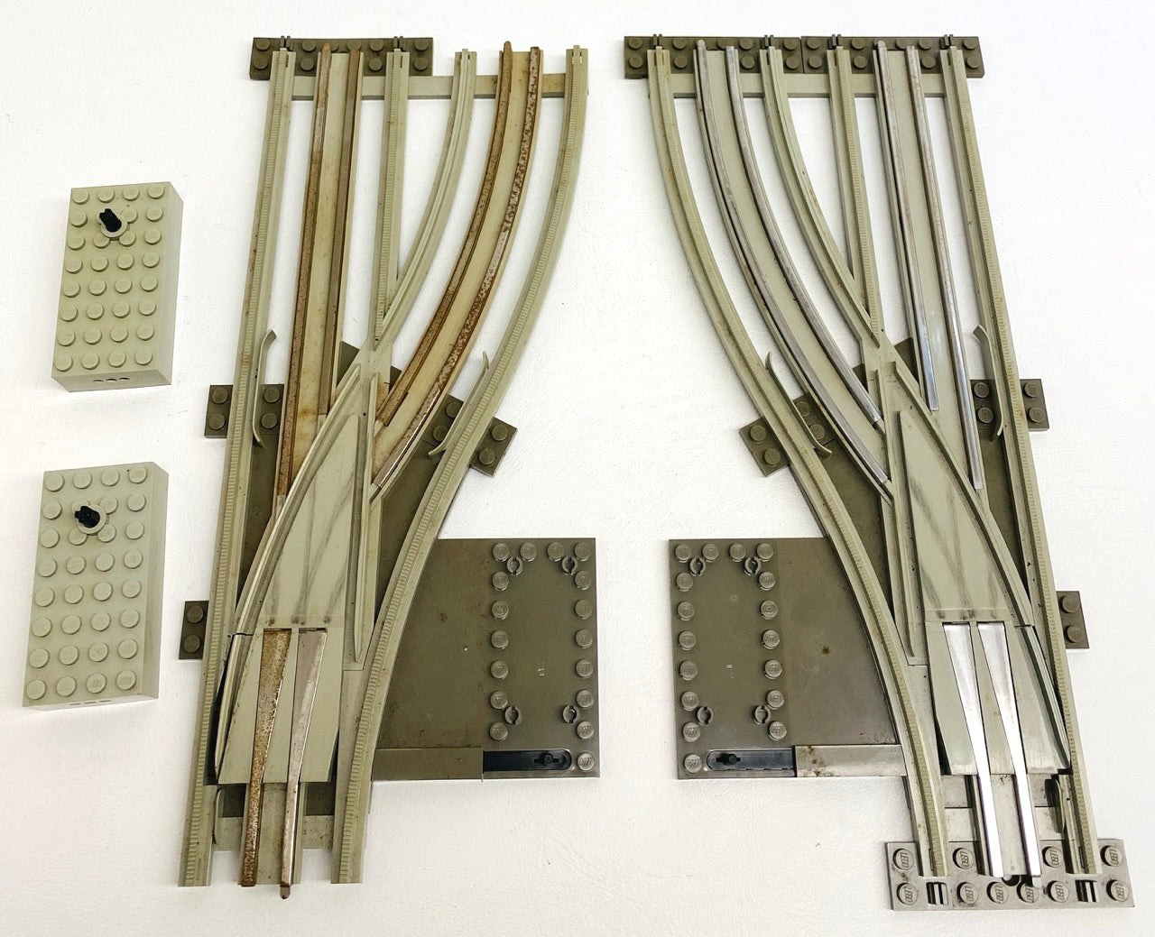 LEGO Trains Vintage 12V Track Switch Points and Remote Control Switch Motor Fun Pack