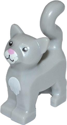 LEGO Animal Light Bluish Grey Cat