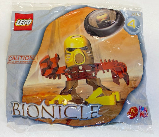 LEGO Bionicle Jala Set #1391 - Brand New McDonalds Polybag - Rare