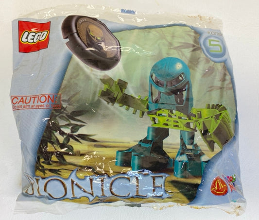LEGO Bionicle Kongu Set #1392 - Brand New McDonalds Polybag - Rare