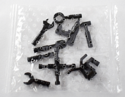 LEGO Minifigure Tools Multipack - BRAND NEW - Black 9 Mixed Pieces