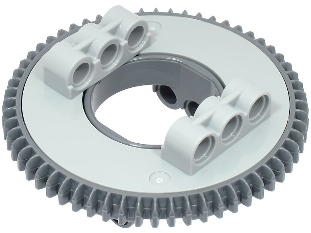 LEGO Technic Turntable 60 Tooth Dark Bluish Grey/Light Bluish Grey