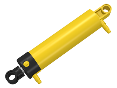 LEGO Technic Pneumatic Cylinder V2 2x11 Yellow