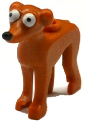 LEGO Simpsons Animal Santa's Little Helper Greyhound Dog
