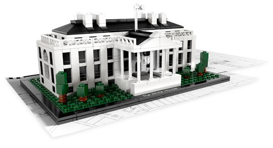 LEGO Architecture The White House Set #21006 Includes Instructions