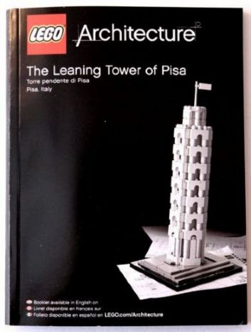 LEGO Architecture Leaning Tower of Pisa Instructions ONLY for Set #21015