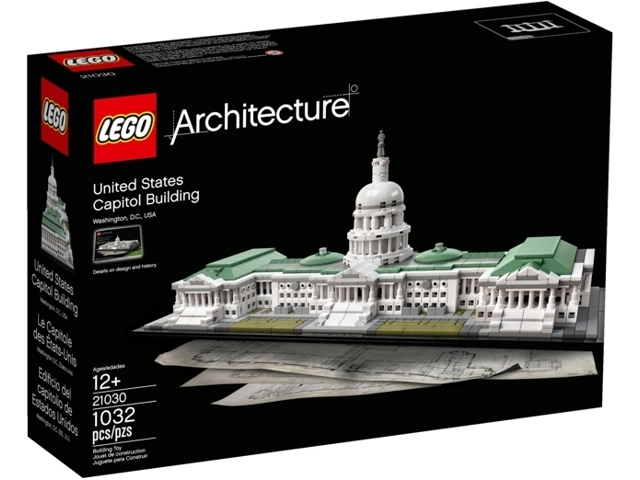 LEGO Architecture United States Capitol Building Set #21030 BRAND NEW IN BOX