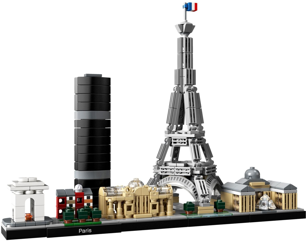 LEGO Architecture Paris Set #21044 Includes Instructions