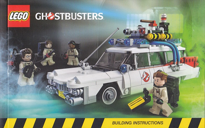 LEGO Ideas Ghostbusters Ecto-1 Set #21108 Includes Instructions, Minifigures and Box