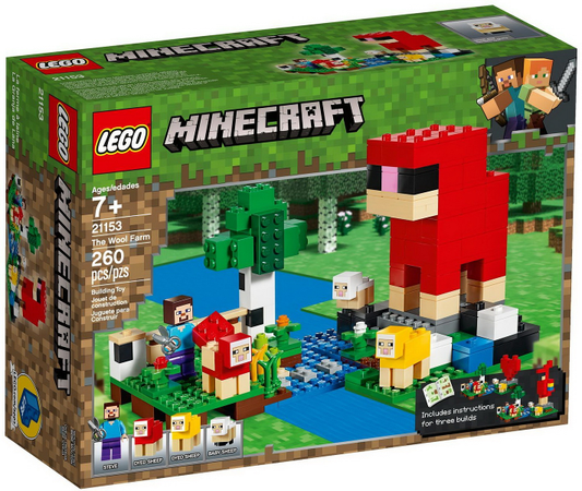 LEGO Minecraft The Wool Farm Set #21153