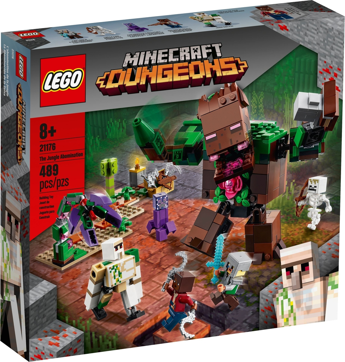 LEGO Minecraft The Jungle Abomination Set #21176 BRAND NEW in Box