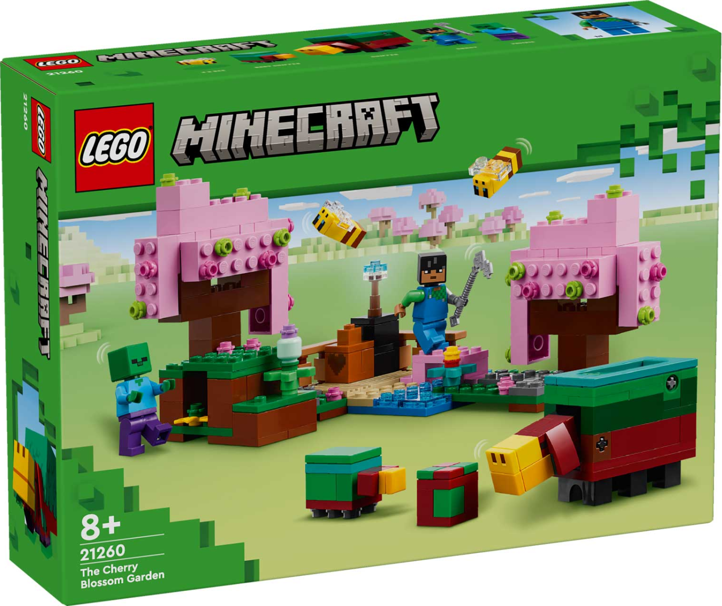 LEGO Minecraft The Cherry Blossom Garden Set #21260