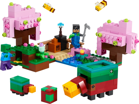LEGO Minecraft The Cherry Blossom Garden Set #21260
