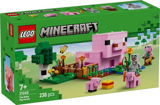LEGO Minecraft The Baby Pig House Set #21268