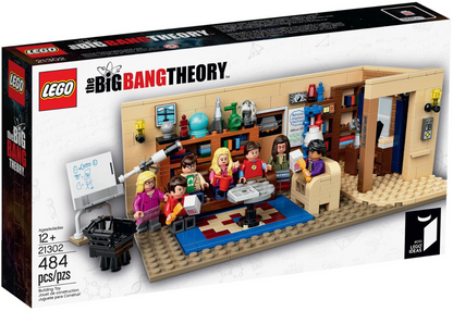 LEGO Ideas Big Bang Theory Set #21302 Includes Box Minifigures and Instructions