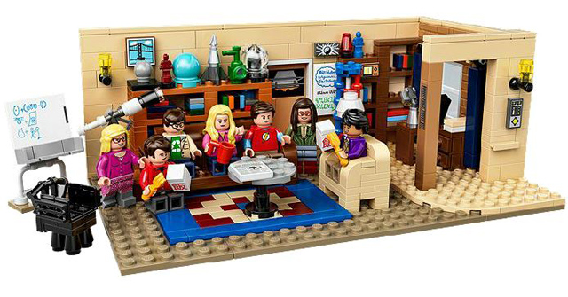 LEGO Ideas Big Bang Theory Set #21302 Includes Box Minifigures and Instructions