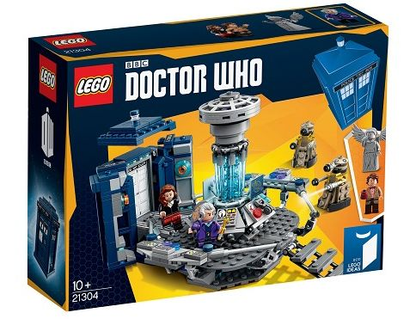 LEGO Doctor Who Set #21304 Includes Box Minifigures and Instructions