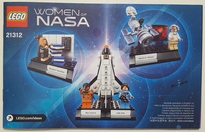 LEGO Ideas Women of NASA Set #21312 Includes Instructions and Minifigures
