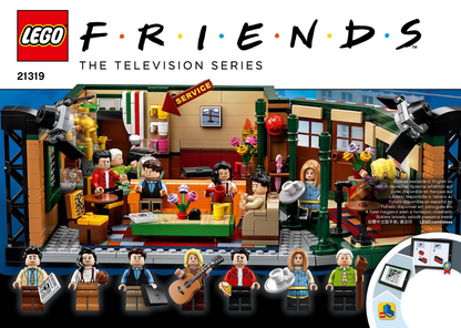 LEGO F*R*I*E*N*D*S / Friends Central Perk Set #21319