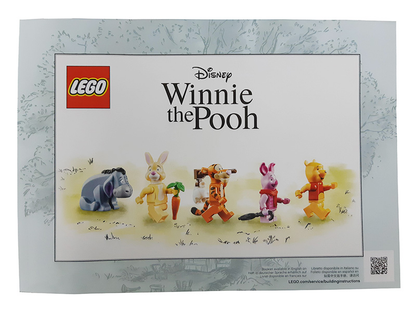 LEGO Ideas Winnie the Pooh Set #21326 Includes Instructions and Minifigures