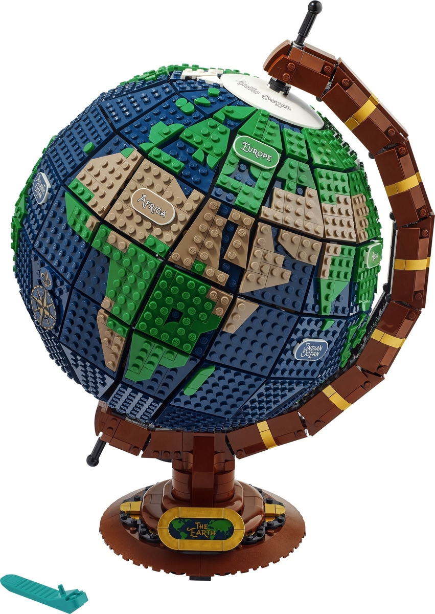 LEGO Ideas The Globe Set #21332 Includes Instructions