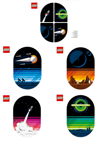 LEGO Ideas Tales of the Space Age Set #21340