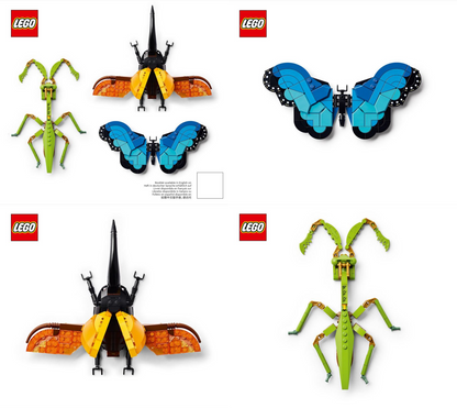 LEGO Ideas Insect Collection Set #21342 Includes Instructions
