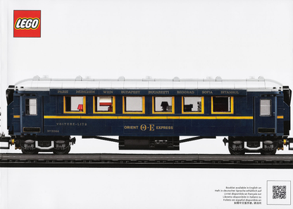 LEGO The Orient Express Train Set #21344 incl Instructions