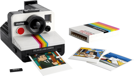 LEGO Ideas Polaroid OneStep SX-70 Camera Set #21345 Includes Instructions