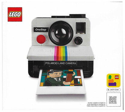 LEGO Ideas Polaroid OneStep SX-70 Camera Set #21345 Includes Instructions