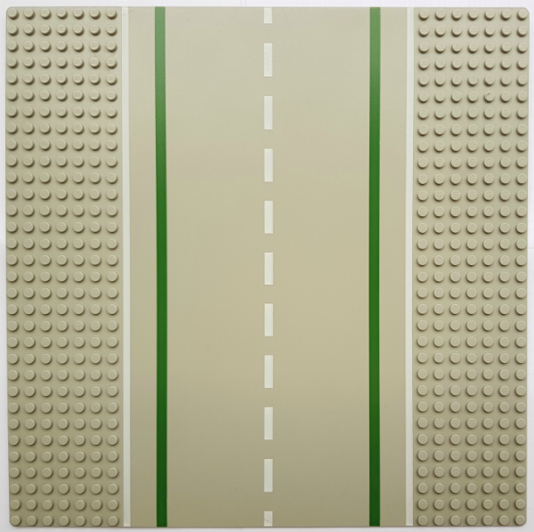 LEGO RARE Vintage 32x32 Light Grey (Old Shade) Road Baseplate -  Classic Town