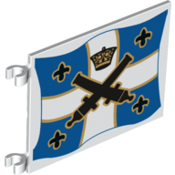LEGO Pirate Flag With Crossed Cannons