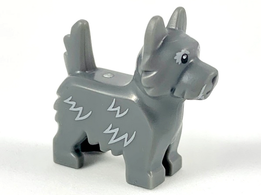 LEGO Wizard of Oz Toto - Dark Bluish Grey Terrier Dog