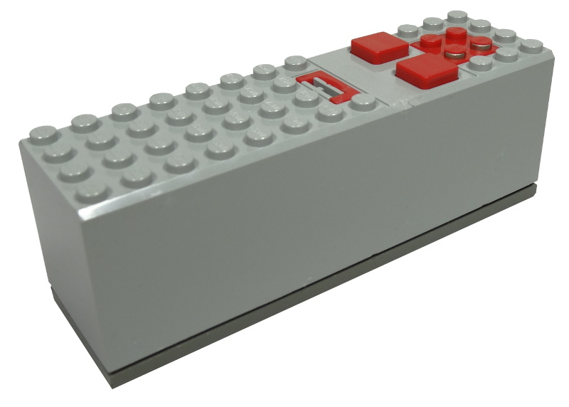 LEGO Vintage Light Grey 9V Battery Box