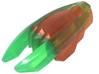 LEGO Ninjago Time Blade Reddish Copper / Trans Green