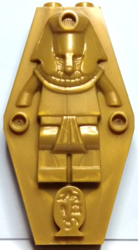 LEGO Adventurers Pearl Gold Coffin Mummy Lid