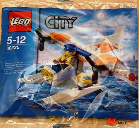 LEGO City Seaplane Polybag BRAND NEW Set #30225