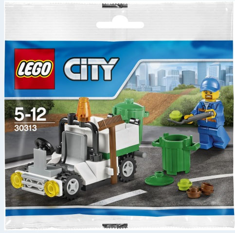 LEGO City Garbage Truck Polybag BRAND NEW Set #30313