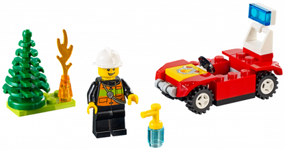 LEGO City Fire Car Polybag BRAND NEW Set #30338