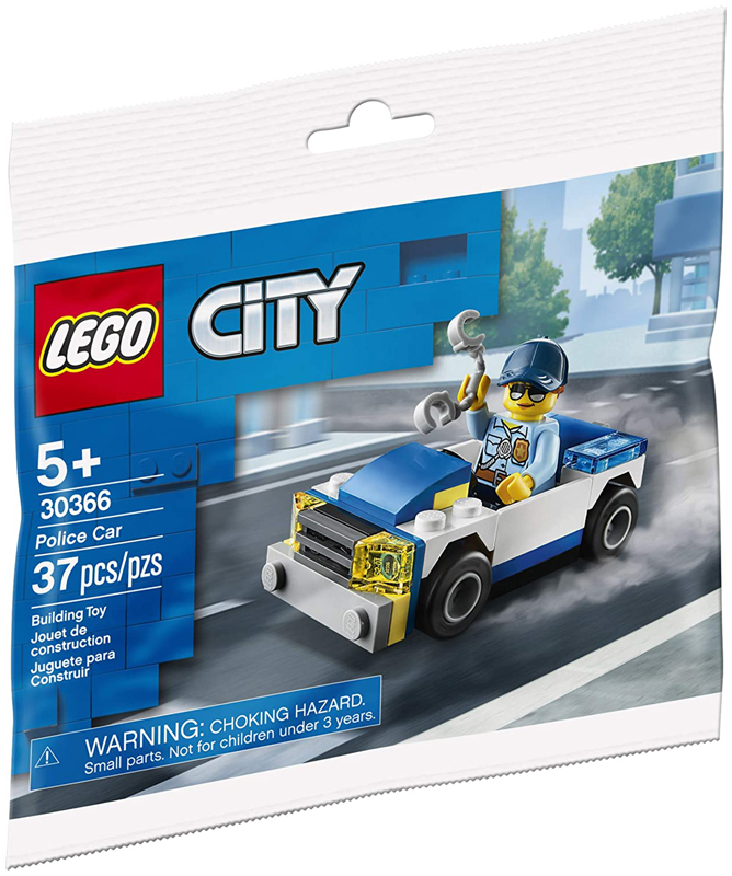 LEGO City Police Car Polybag BRAND NEW Set #30366
