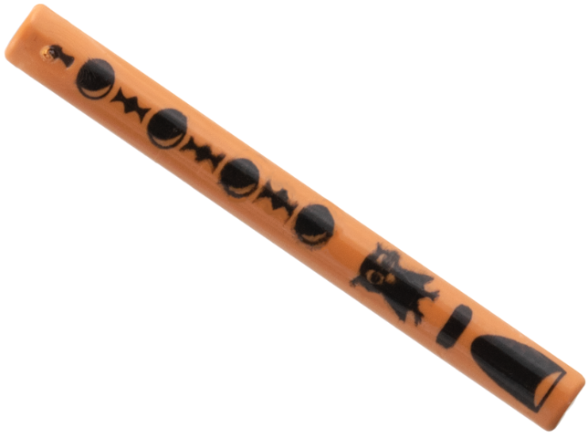 LEGO Dark Nougat Bar 4L Flute / Wand