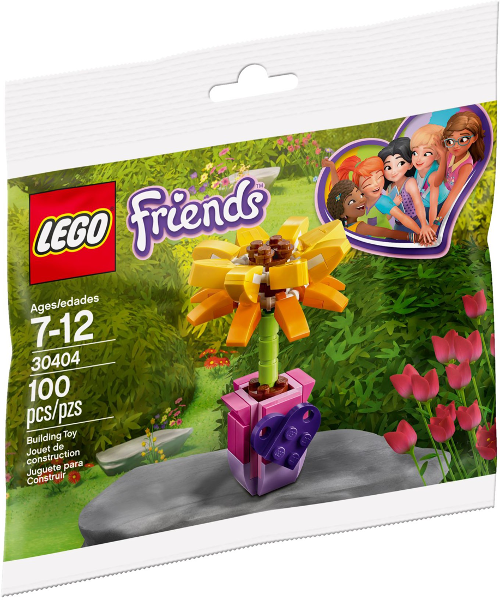 LEGO Friends Friendship Flower / Sunflower Polybag Set #30404 BRAND NEW