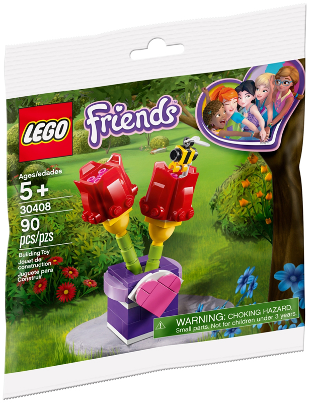 LEGO Friends Tulips Polybag BRAND NEW Set #30408