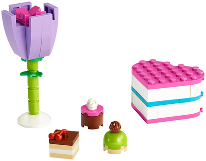LEGO Friends Chocolate Box and Flower Polybag BRAND NEW Set #30411
