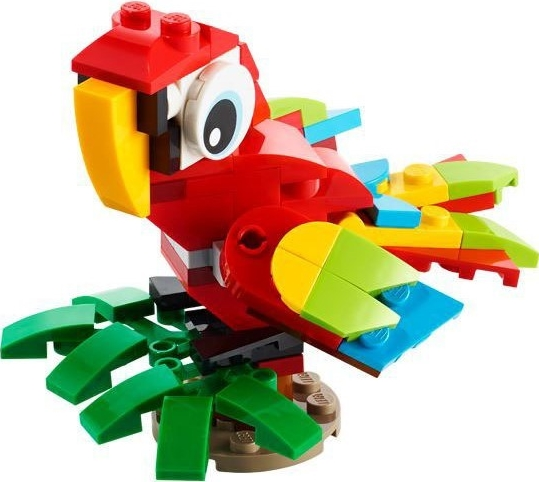 LEGO Creator Tropical Parrot Set #30581 Includes Instructions