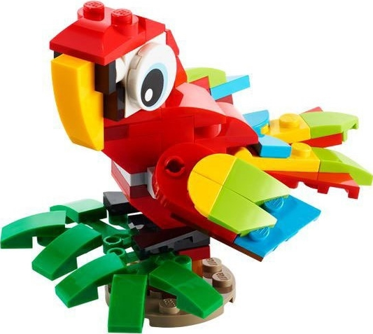 LEGO Creator Tropical Parrot Set #30581 Includes Instructions