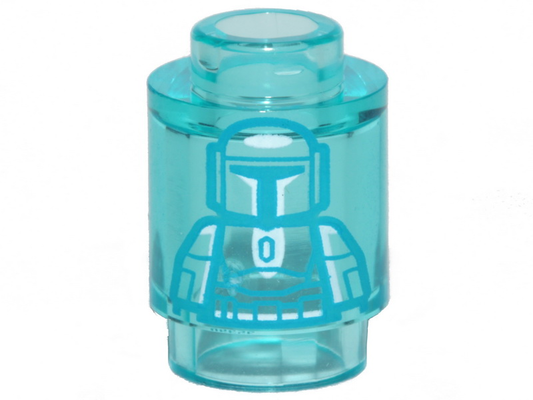 LEGO Star Wars Mandalorian Hologram "Minifigure" Round Brick