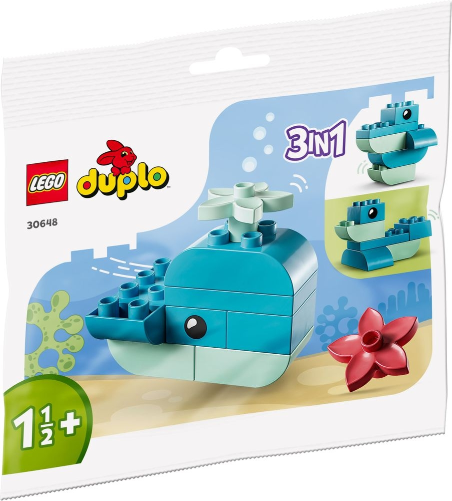 LEGO DUPLO Whale Polybag BRAND NEW Set #30648